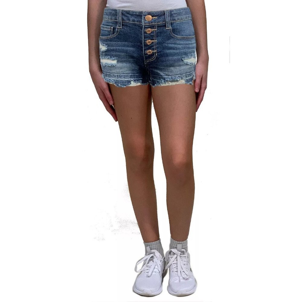 IMPERIAL STAR Big Girls Snap Short Size 16